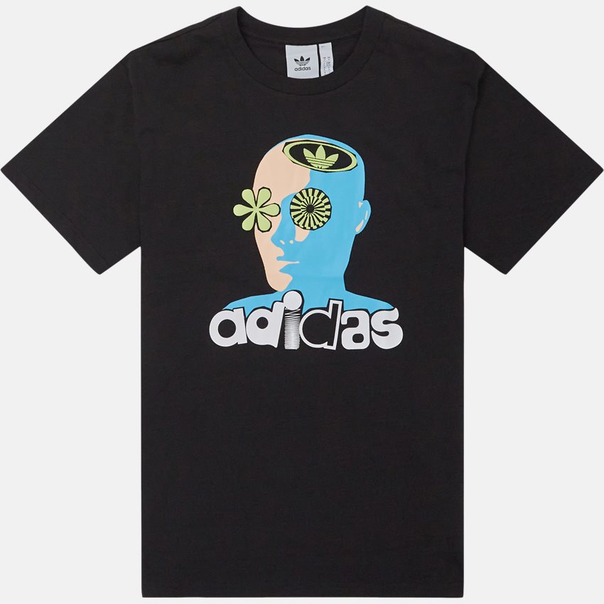 Adidas Originals T-shirts ADIPLAY HEAD SS HC2116 SORT