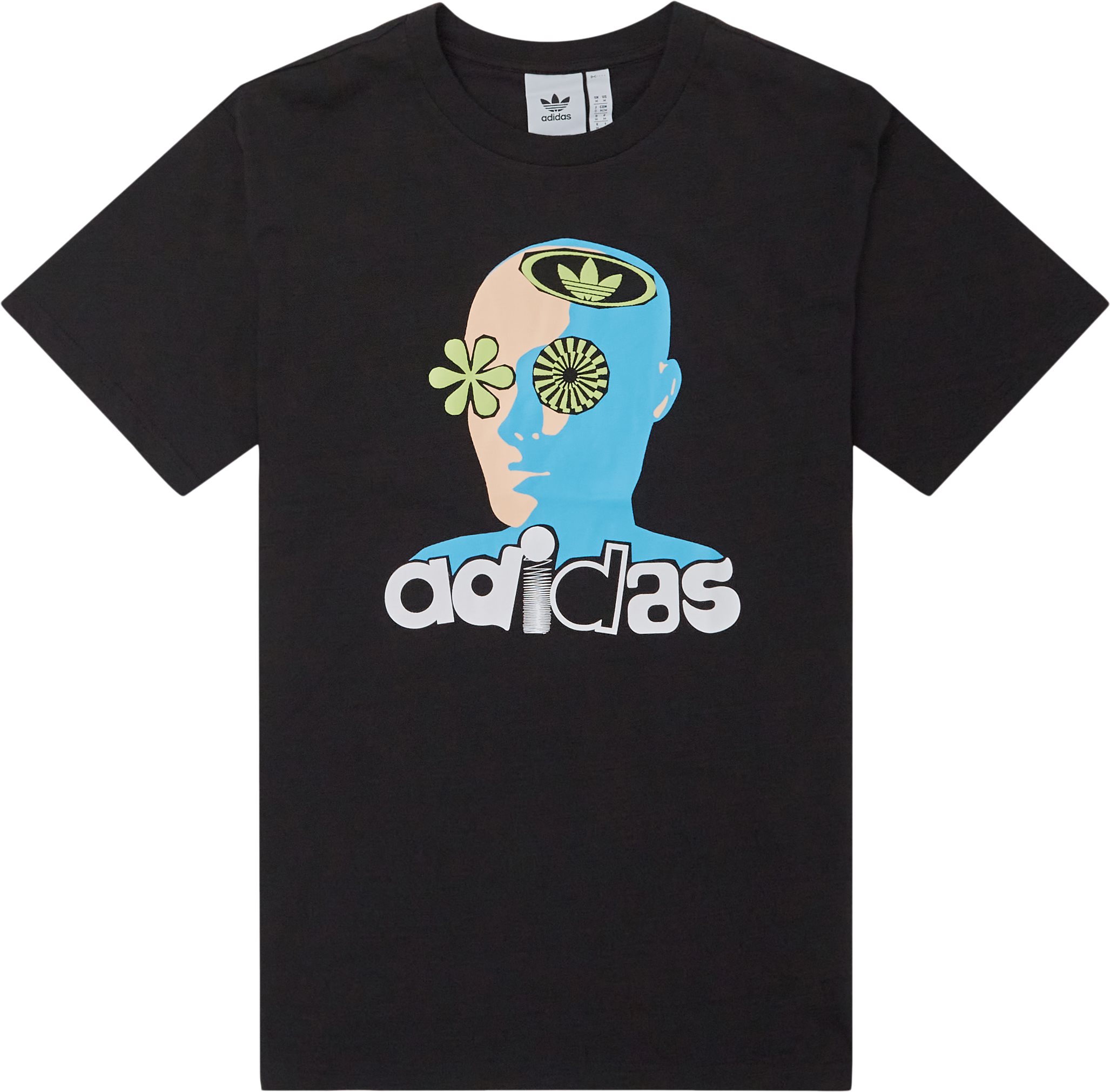 Adidas Originals T-shirts ADIPLAY HEAD SS HC2116 Sort