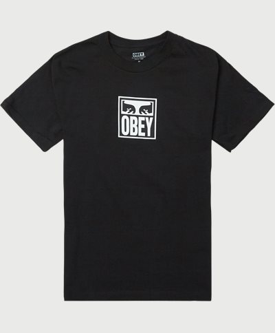 Obey T-shirts EYES ICON 3 165262712 Svart