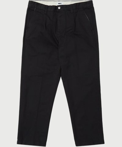 Obey Trousers ESTATE PANT 142020183 Black