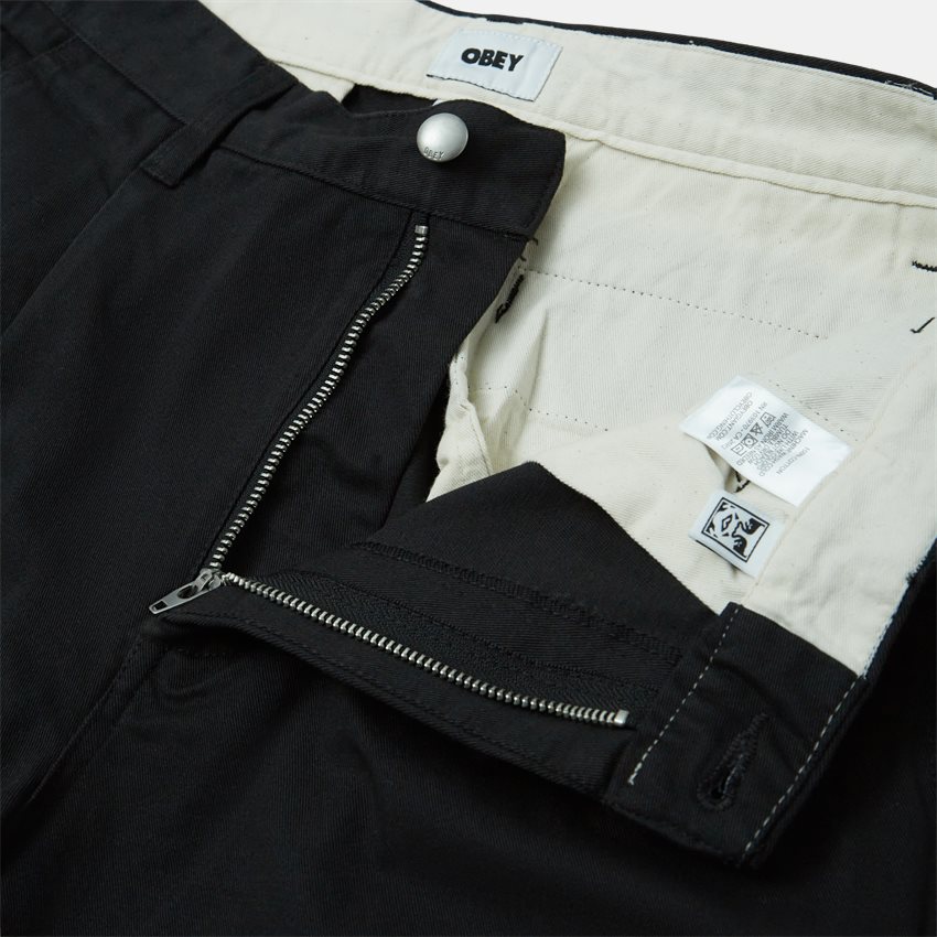 Obey Trousers ESTATE PANT 142020183 SORT