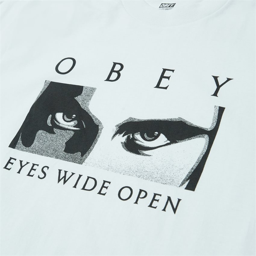 Obey T-shirts EYES WIDE OPEN 165262972 HVID