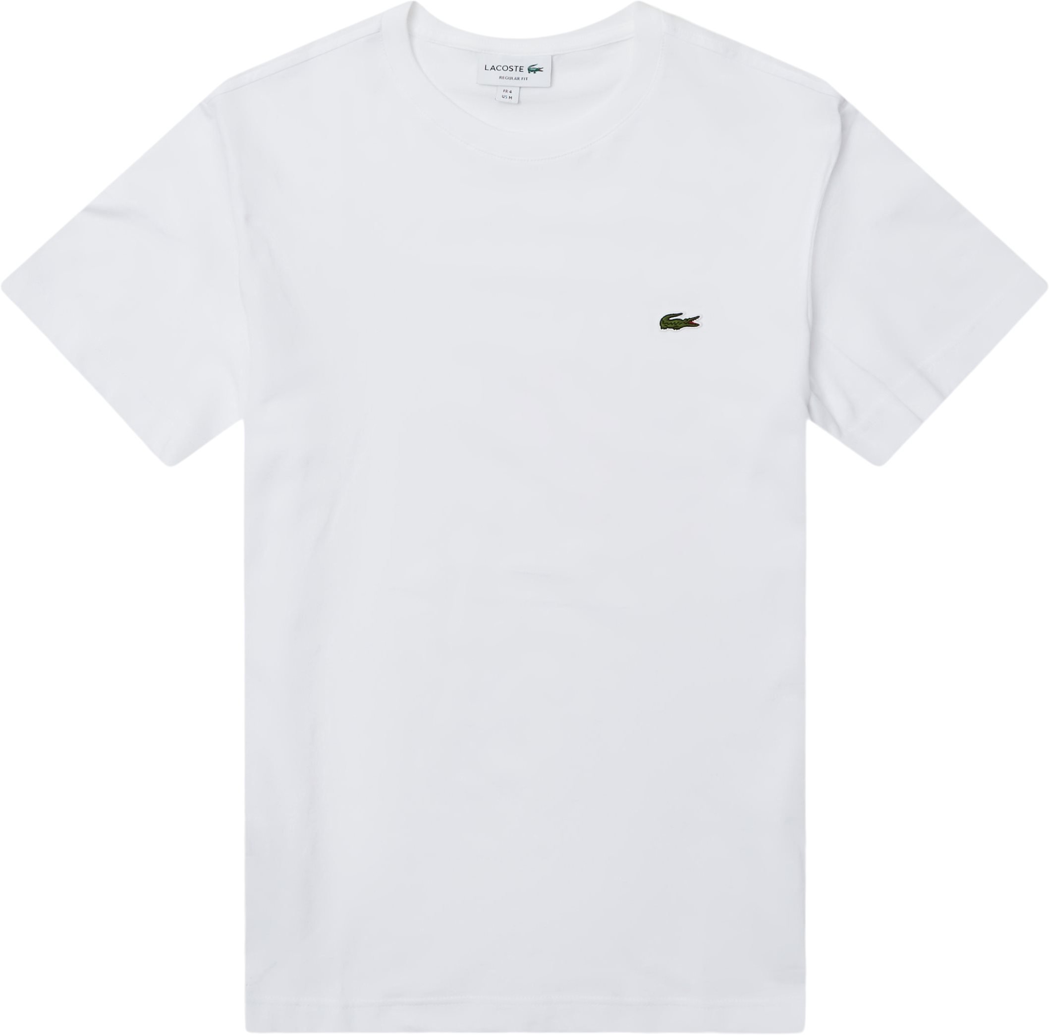 Lacoste T-shirts TH1207 Vit