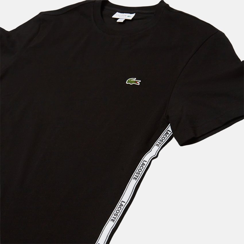Lacoste T-shirts TH1207 SORT
