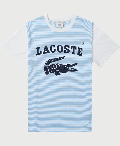 Lacoste T-shirts TH2781 Blå