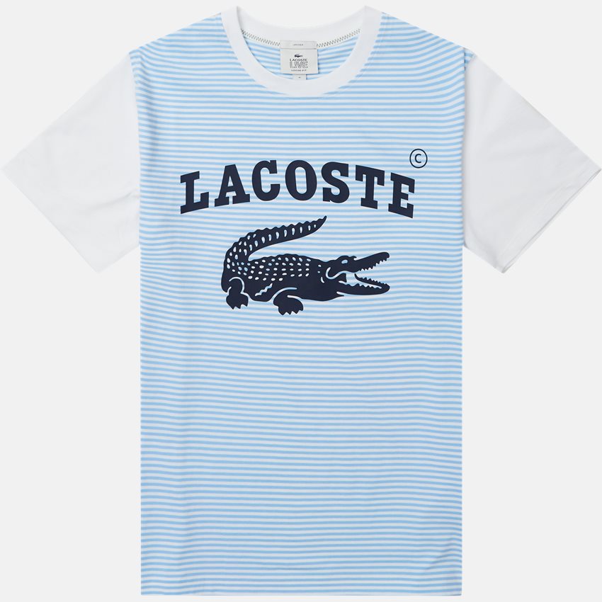Lacoste T-shirts TH2781 BLÅ