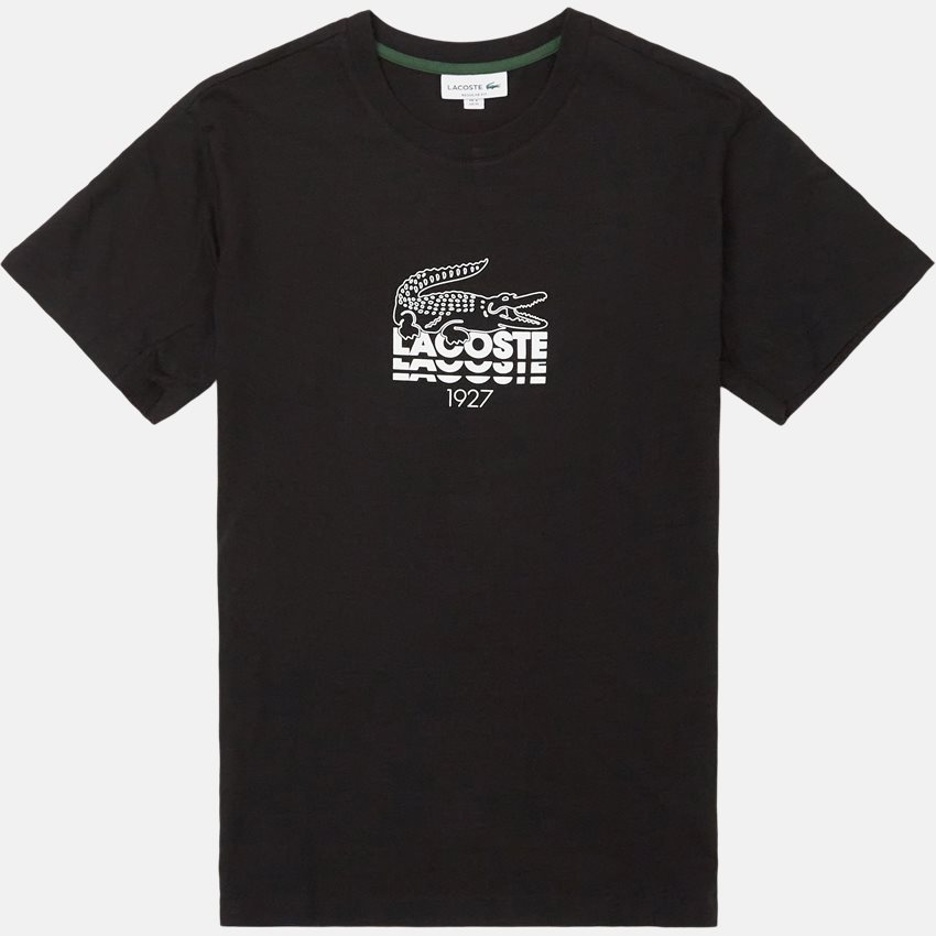 Lacoste T-shirts TH1228 SORT