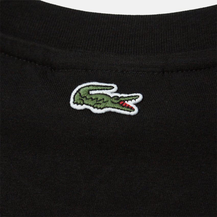 Lacoste T-shirts TH1228 SORT