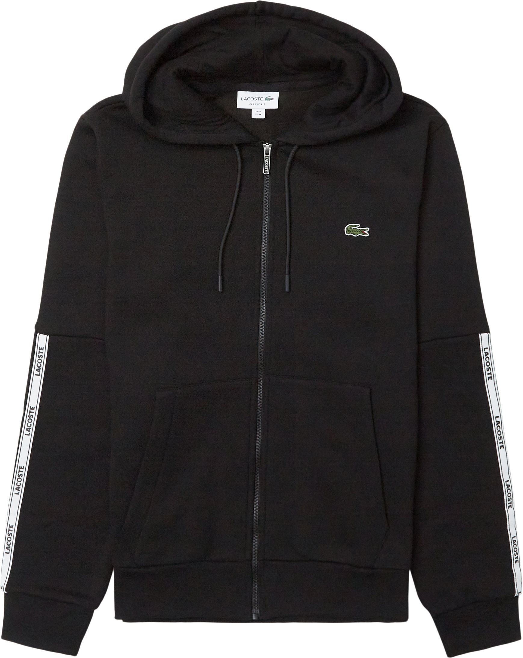 Sh1209 Zip Sweatshirt - Sweatshirts - Regular fit - Black