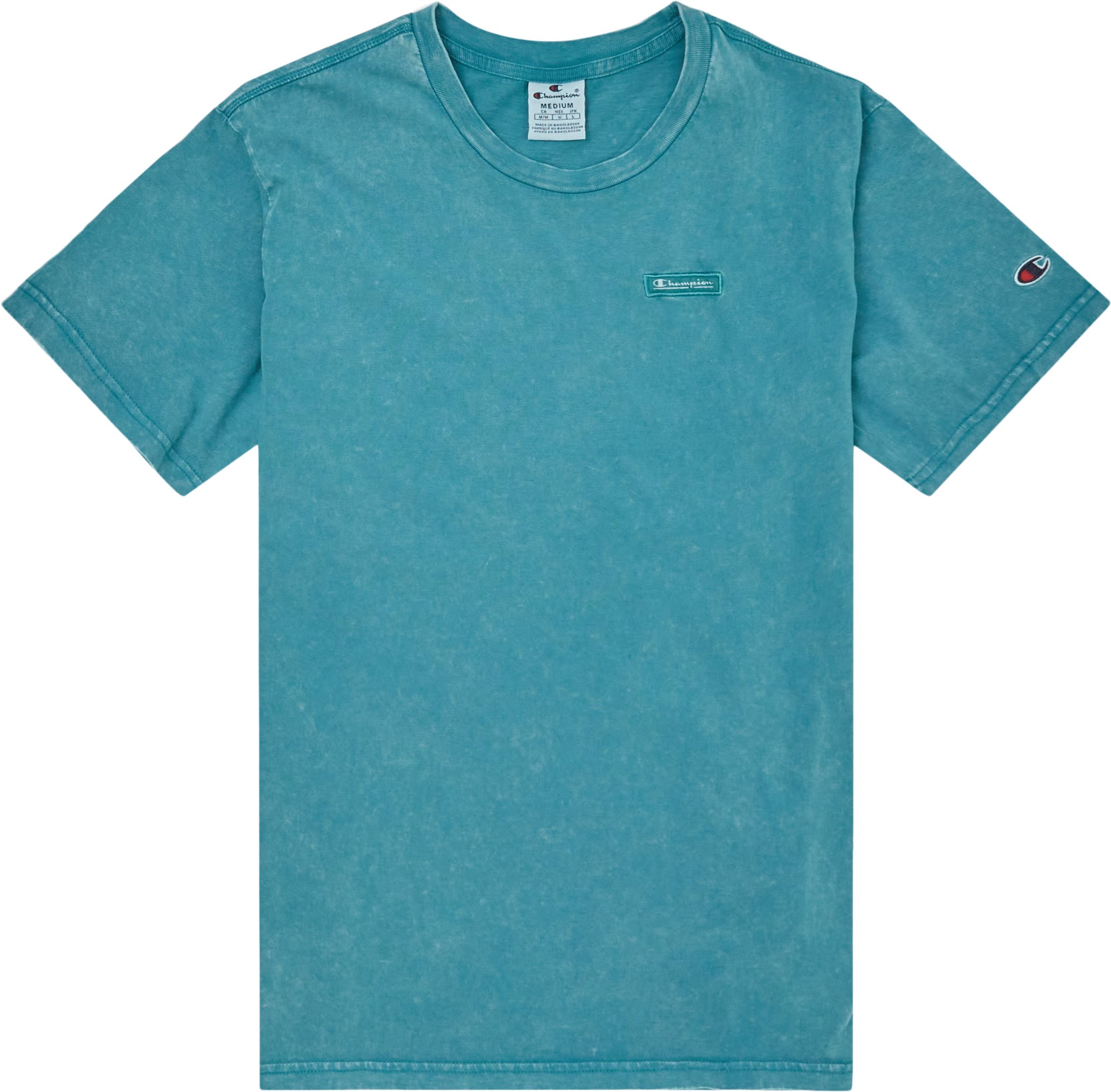 Champion T-shirts CREWNECK T-SHIRT 217088 Green