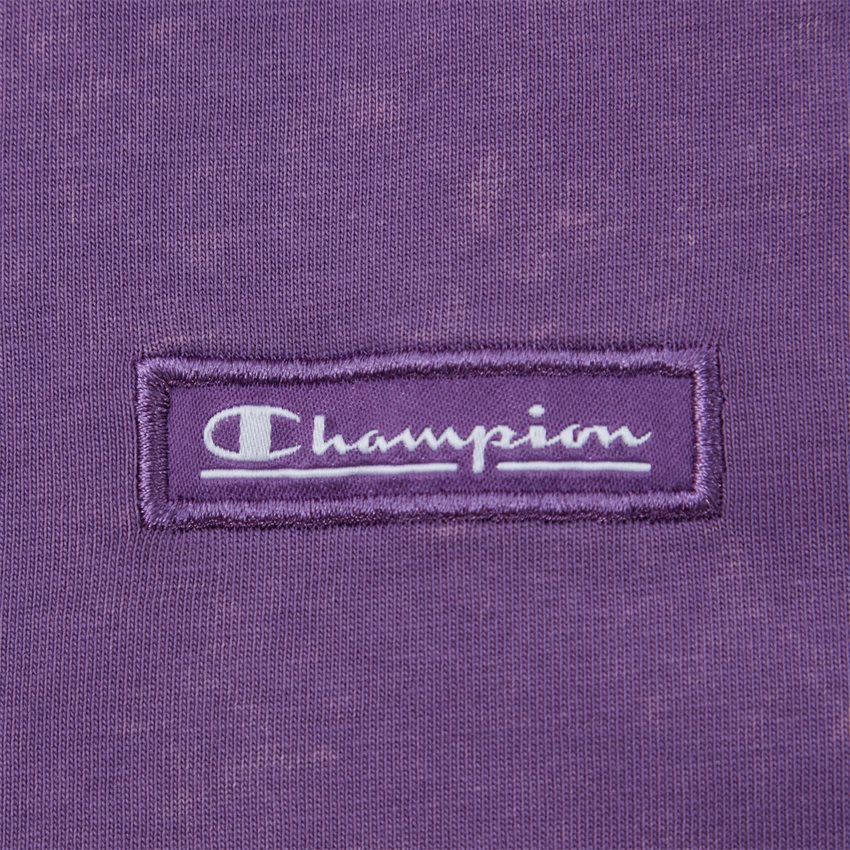 Champion T-shirts CREWNECK T-SHIRT 217088 LILLA