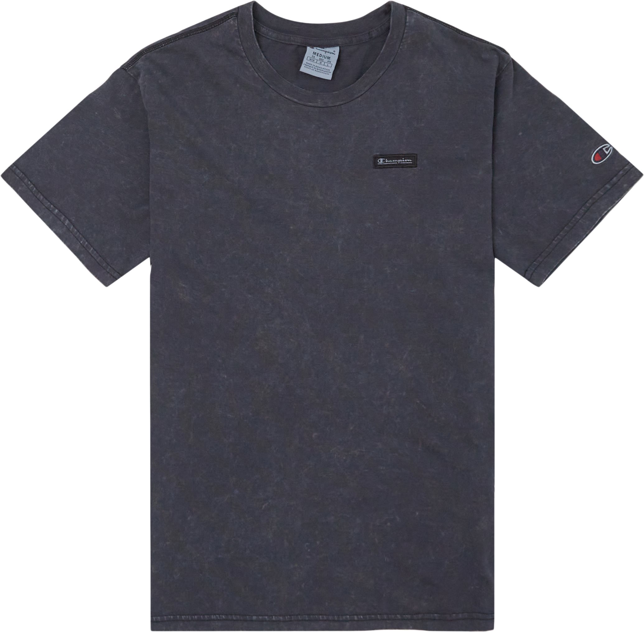 Crewneck Tee - T-shirts - Regular fit - Svart