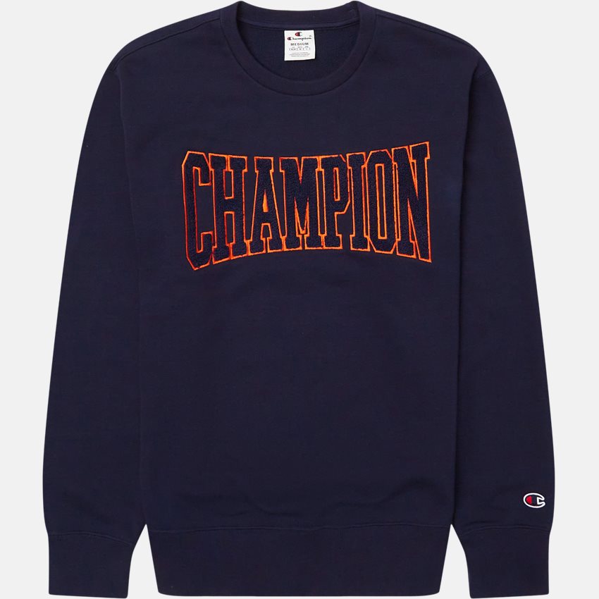 Champion Sweatshirts CREWNECK SWEATSHIRT 217169 NAVY