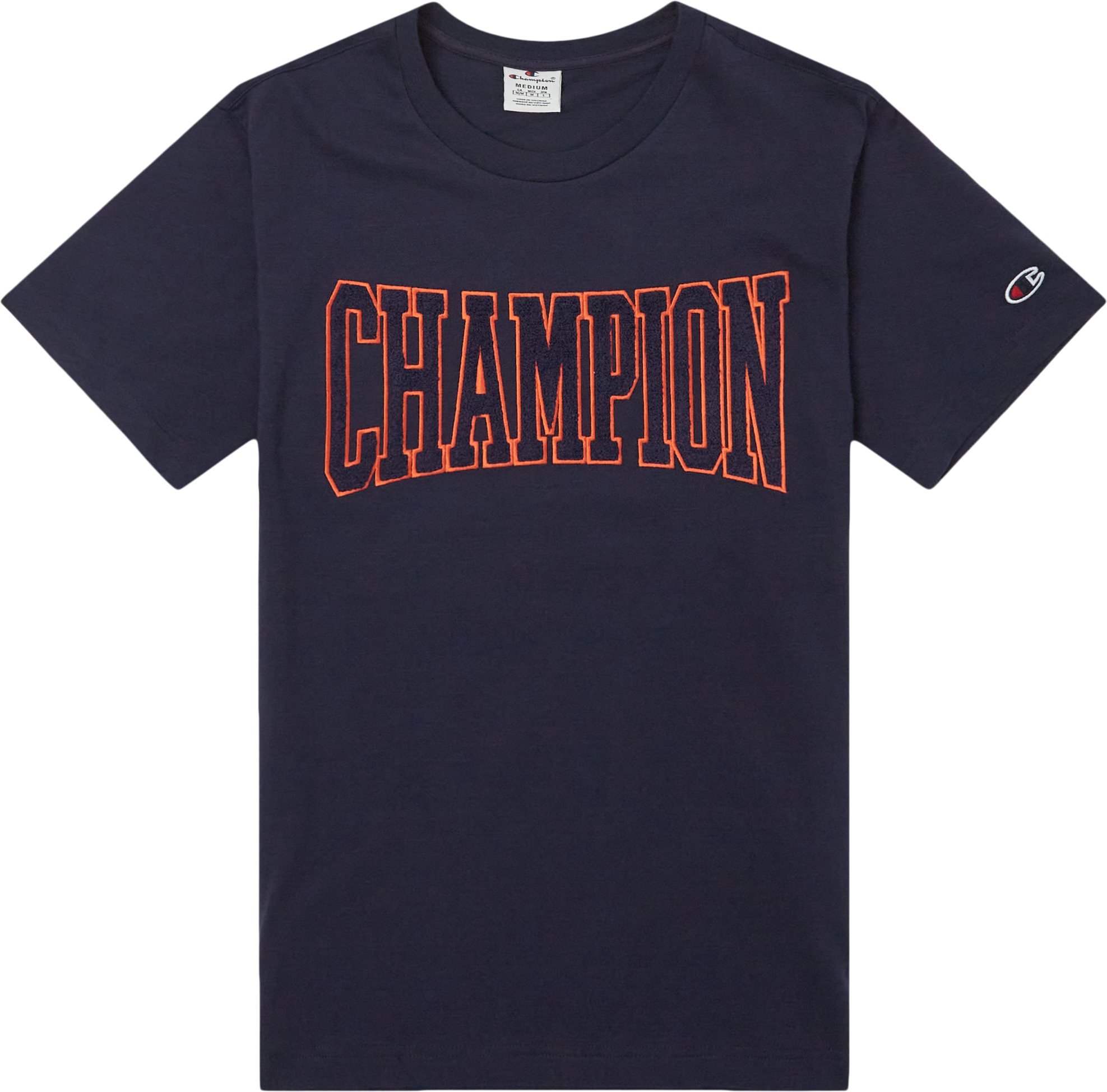 Champion T-shirts CREWNECK T-SHIRT 217172 Blue