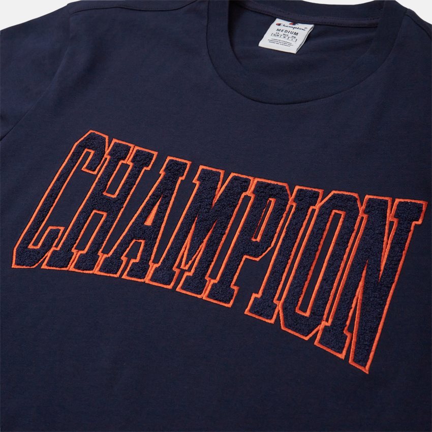 Champion T-shirts CREWNECK T-SHIRT 217172 NAVY