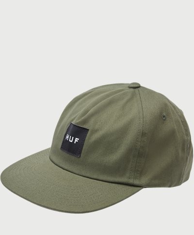 HUF Caps ESSENTIAL UNSTRUCTURED BOX SNAPBACK  Army
