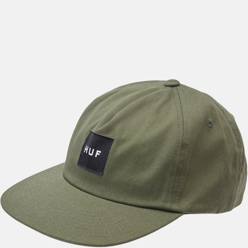 HUF Kepsar ESSENTIAL UNSTRUCTURED BOX SNAPBACK  ARMY