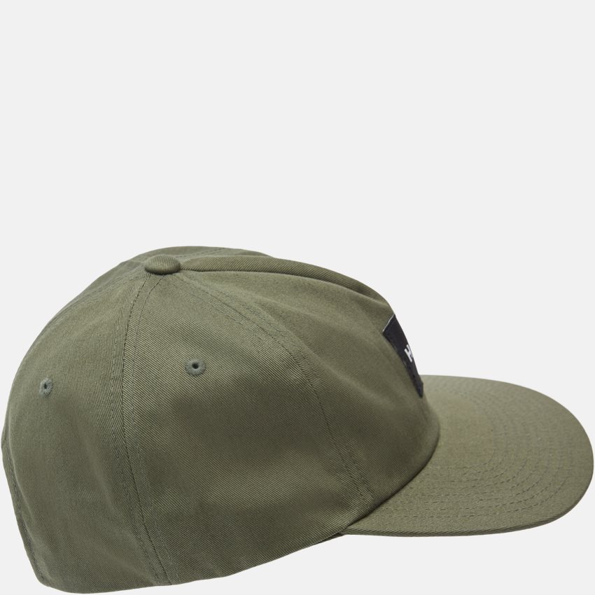 HUF Caps ESSENTIAL UNSTRUCTURED BOX SNAPBACK  ARMY