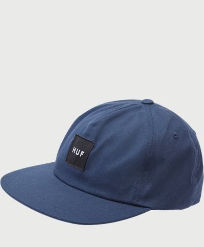 HUF Caps ESSENTIAL UNSTRUCTURED BOX SNAPBACK  Blå