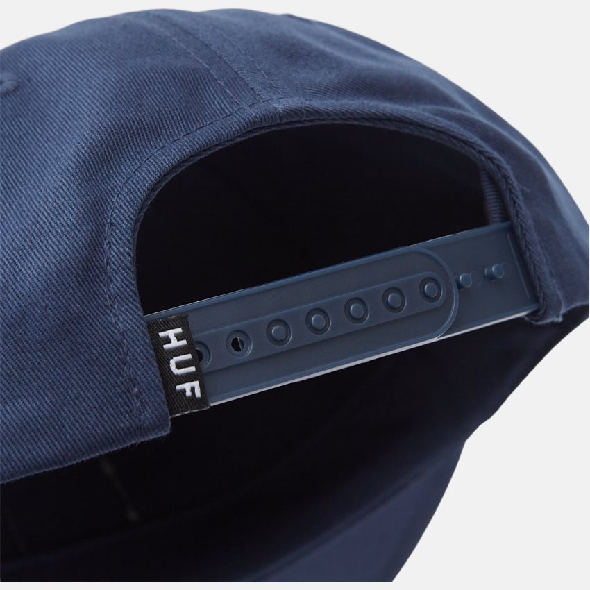 HUF Caps ESSENTIAL UNSTRUCTURED BOX SNAPBACK  NAVY