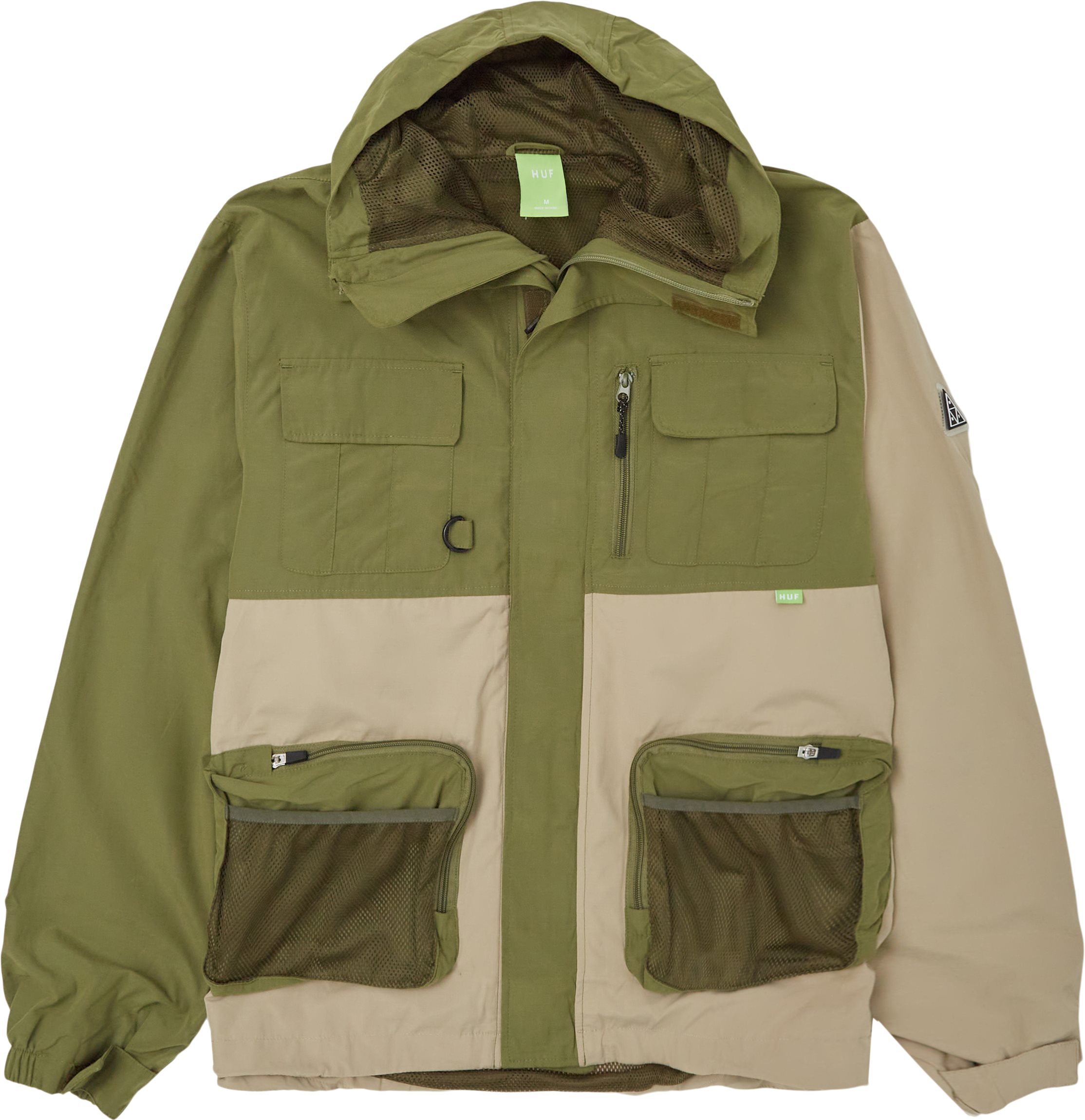HUF Jackets TACKLE LIGHT WEIGHT JACKET Army