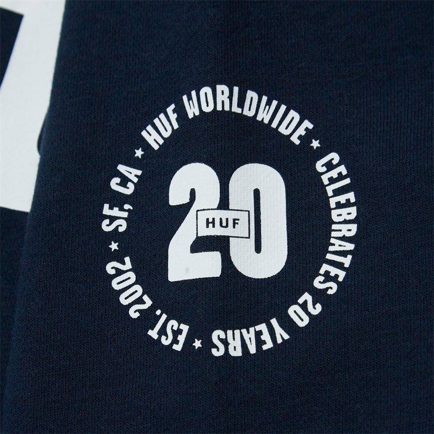 HUF Sweatshirts FOREVER CREW NAVY