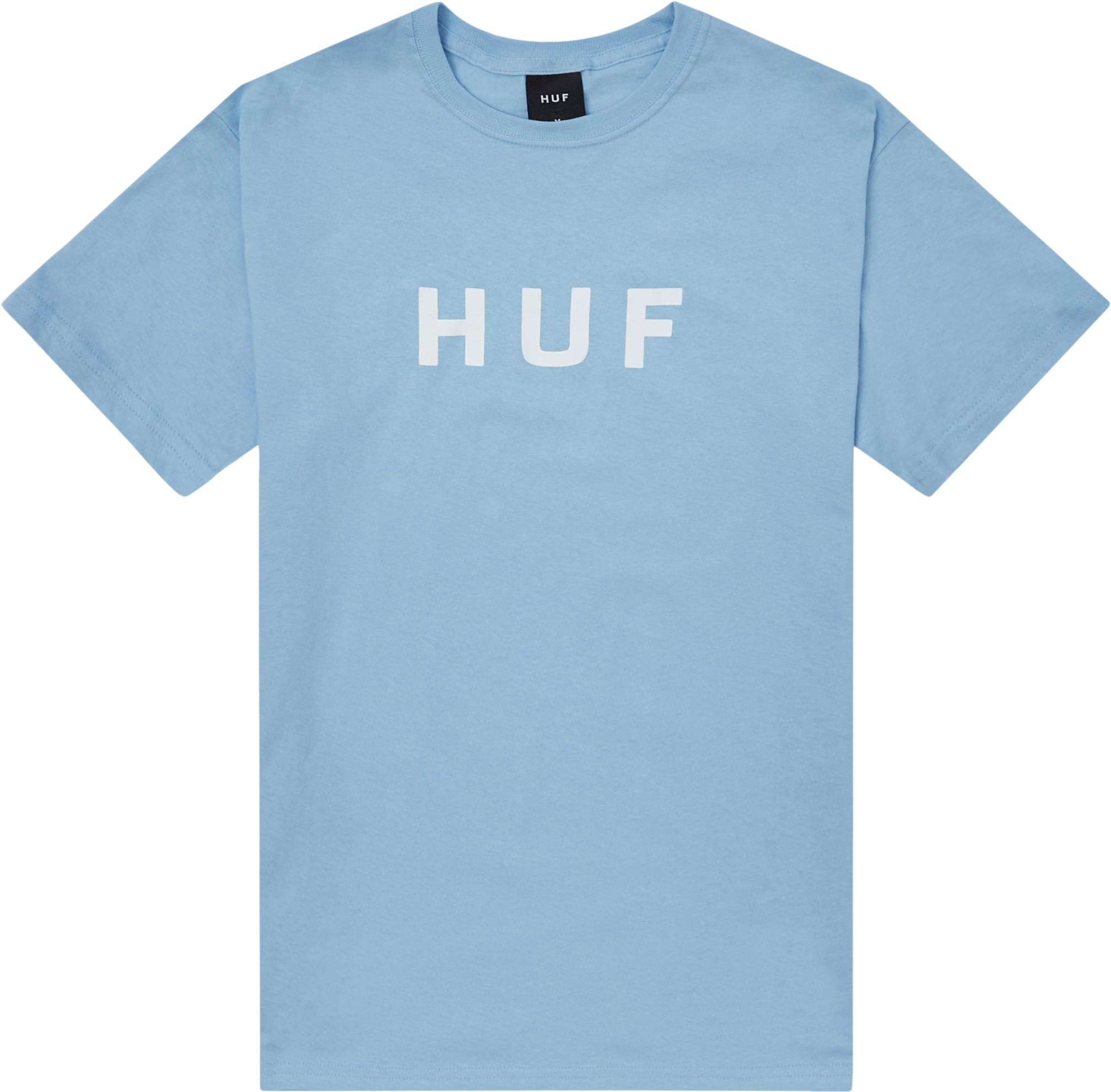 HUF T-shirts ESSENTIALS OG LOGO SS TEE Blue