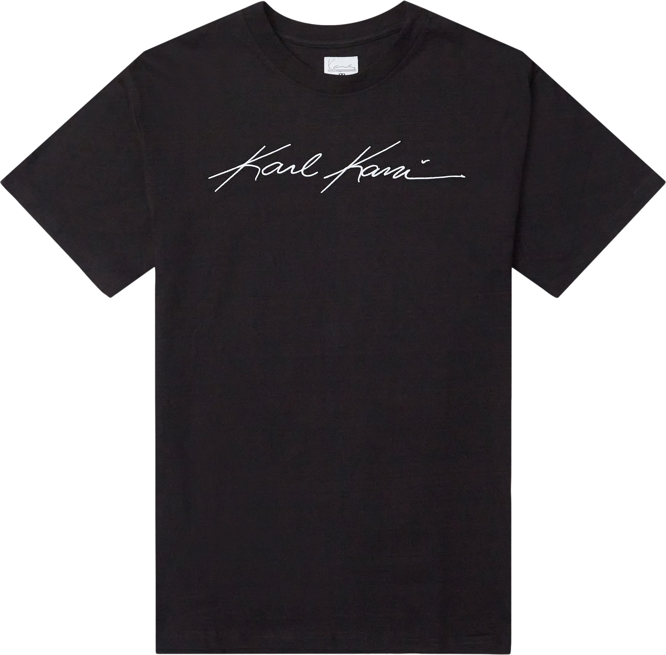 Autograph Tee - T-shirts - Regular fit - Black
