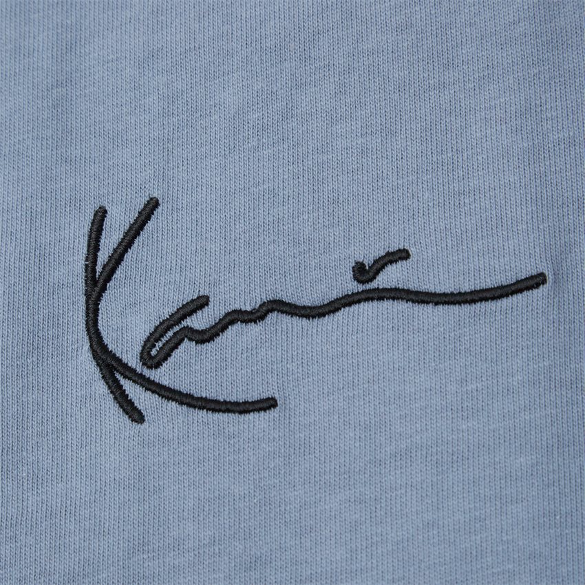 Karl Kani T-shirts SMALL SIGNATURE TEE 6030092 BLÅ