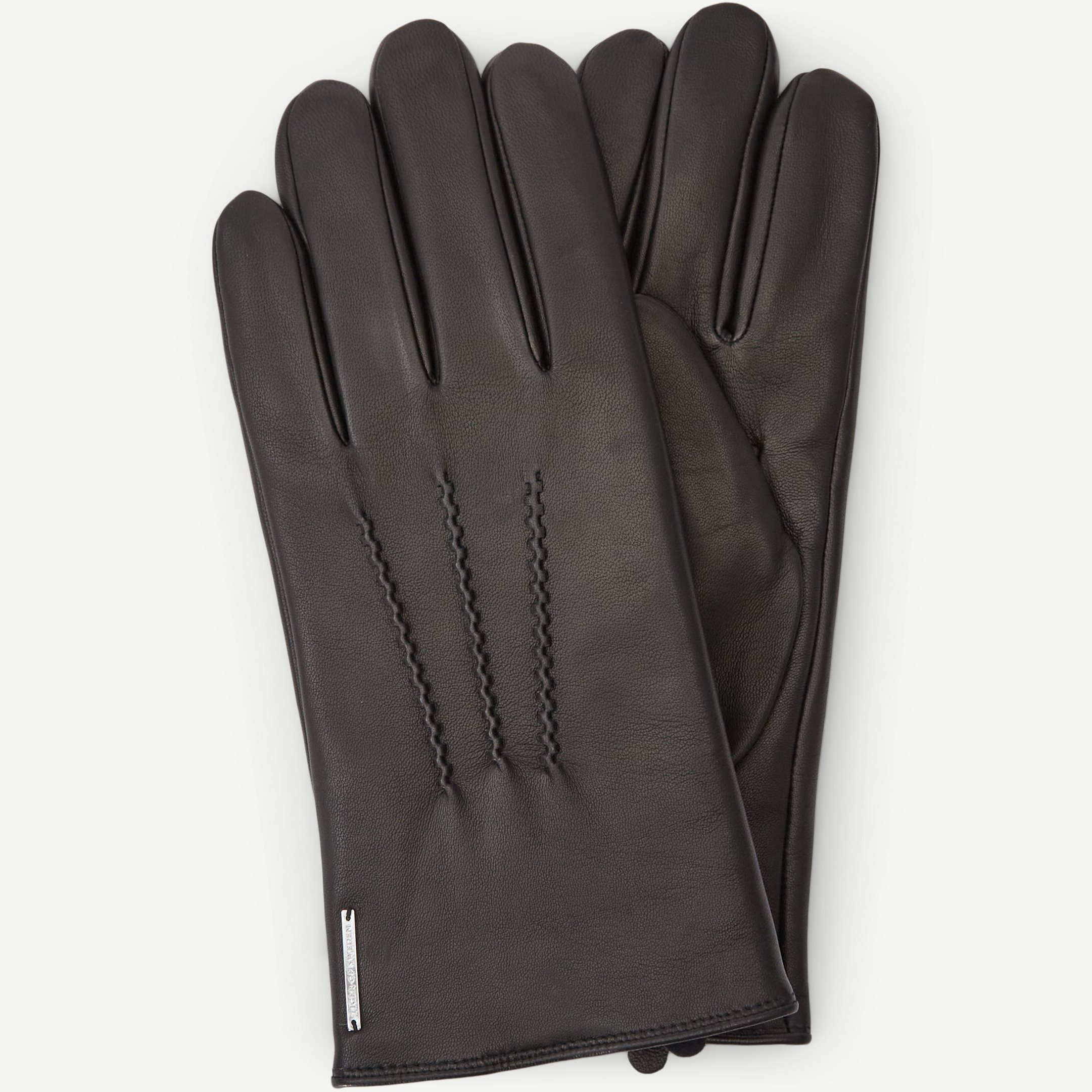 Geron Leather Gloves - Gloves - Black