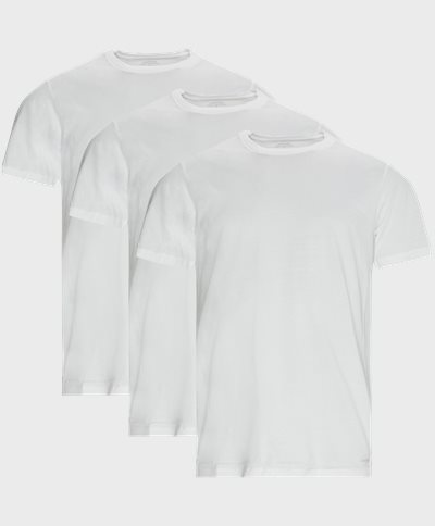 Calvin Klein T-shirts NB40111 CREW NECK 3-PACK Hvid