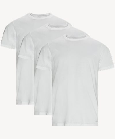 3-pack T-shirts med rund hals Classic fit | 3-pack T-shirts med rund hals | Vit