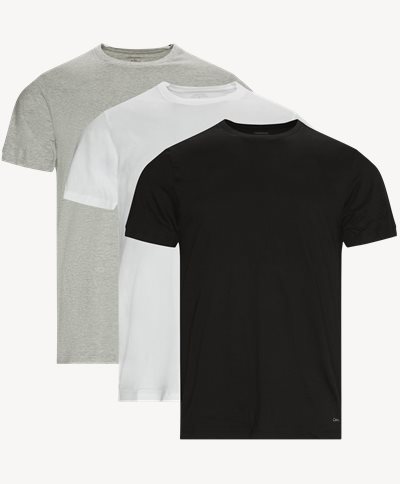 3-pack T-shirts med rund hals Classic fit | 3-pack T-shirts med rund hals | Multi