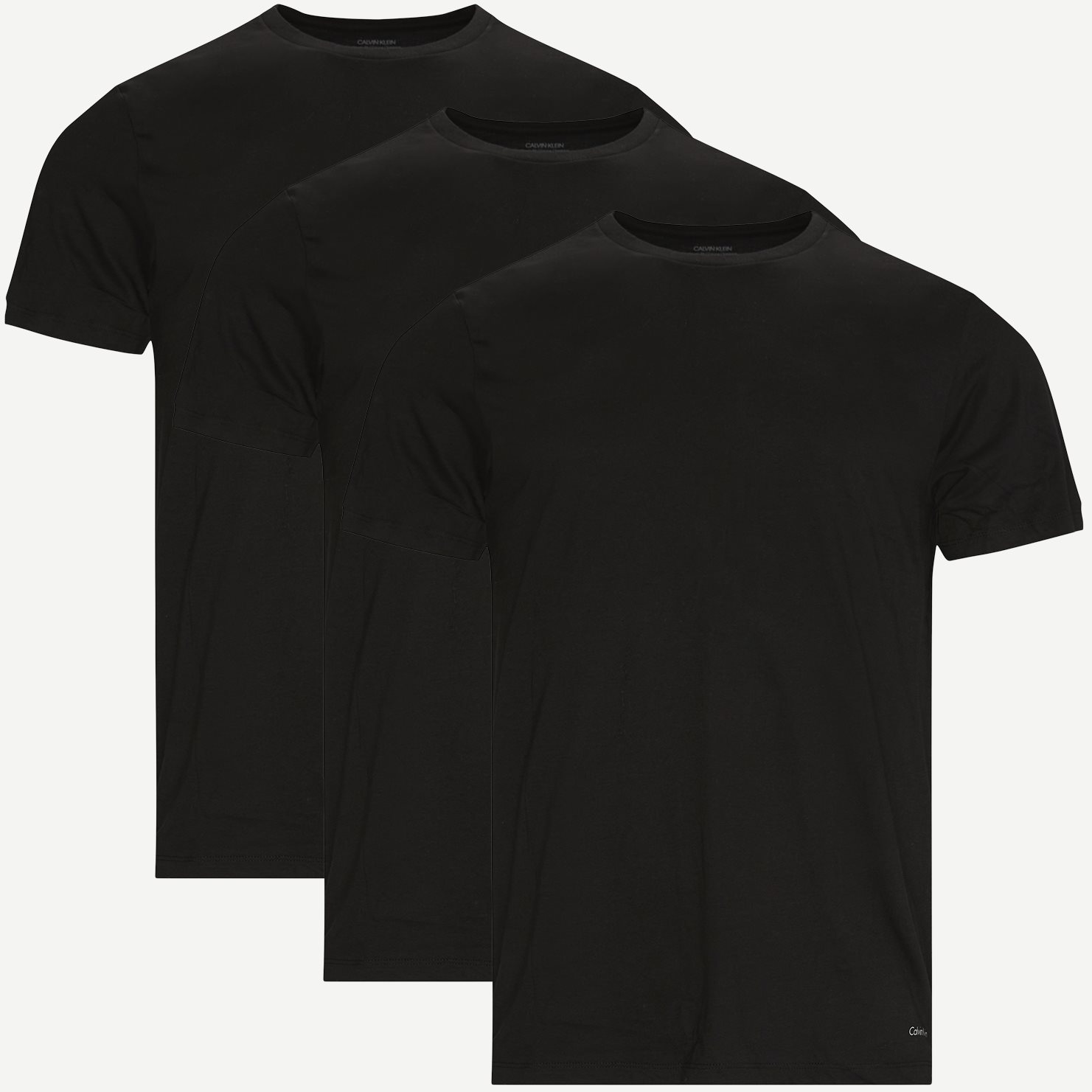 Calvin Klein T-shirts NB40111 CREW NECK 3-PACK Svart