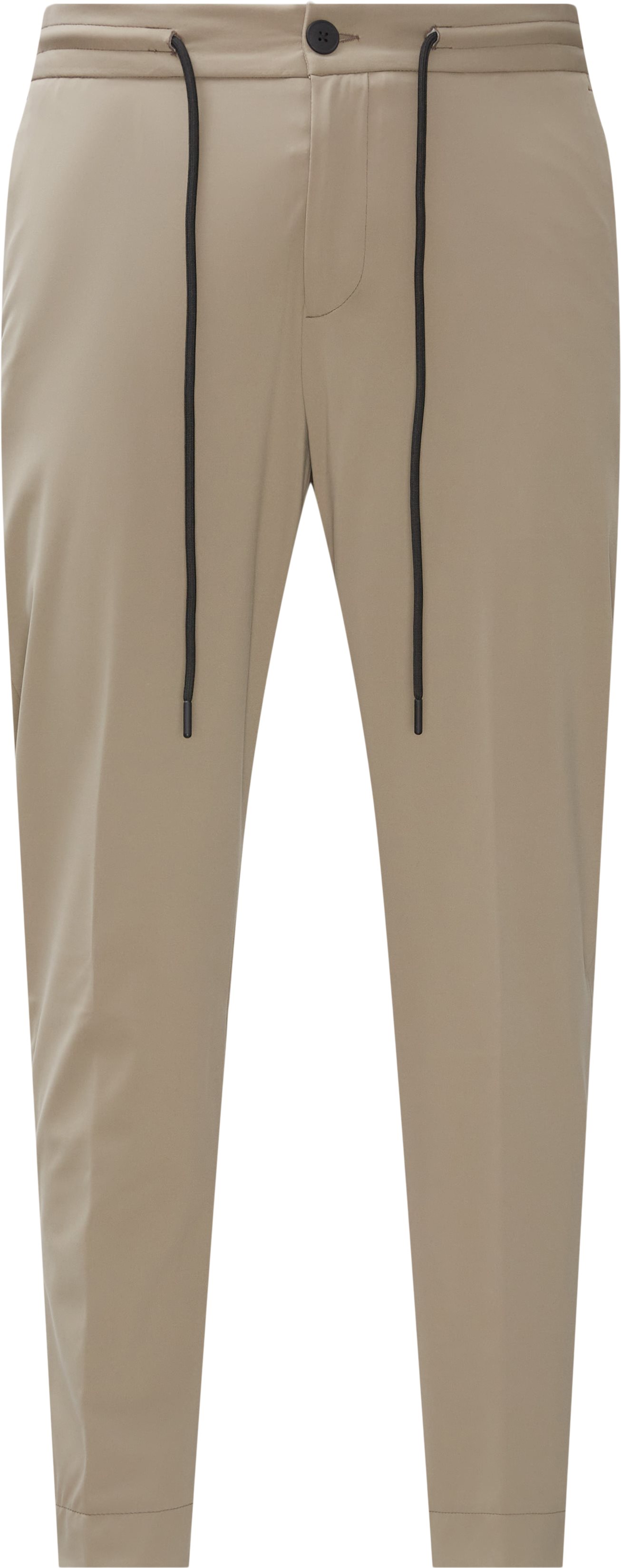 Casual Stretch Pants - Trousers - Sand