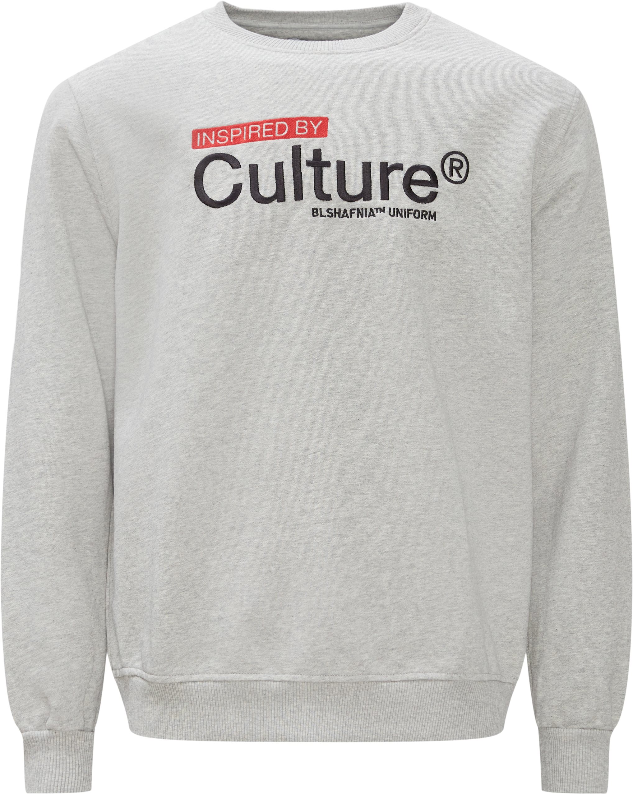 Culture Sweatshirt - Sweatshirts - Regular fit - Grey