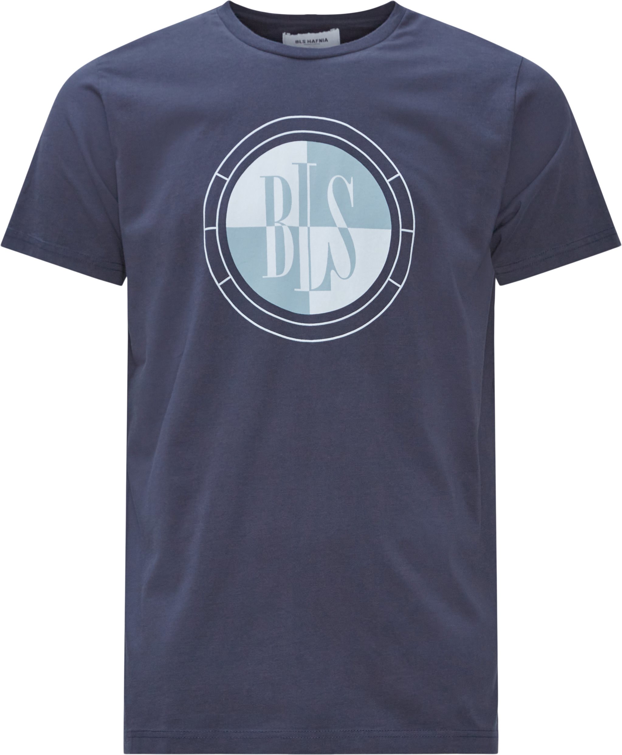 BLS T-shirts NEW COPMPASS LOGO T-SHIRT Blue