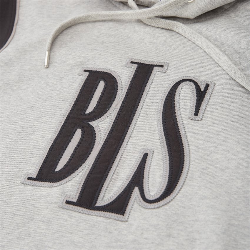 BLS Sweatshirts OG OUTLINE LOGO HOODIE GREY
