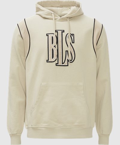 BLS Sweatshirts OG OUTLINE LOGO HOODIE Sand