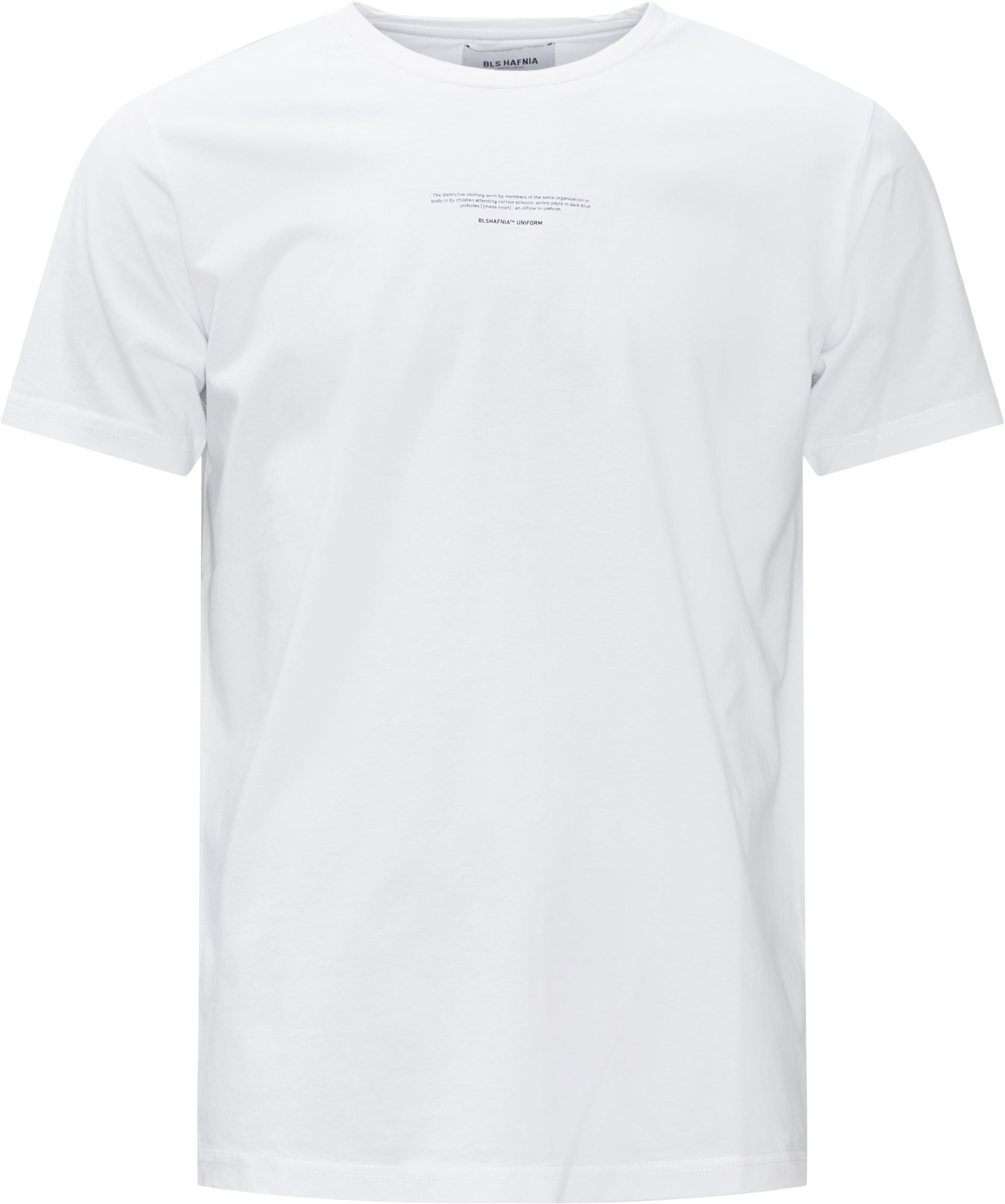 Uniform Tee - T-shirts - Regular fit - Hvid