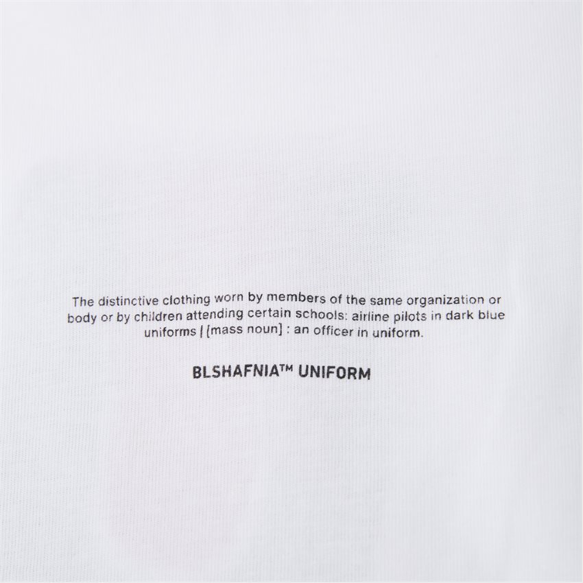 BLS T-shirts UNIFORM 2 T-SHIRT WHITE