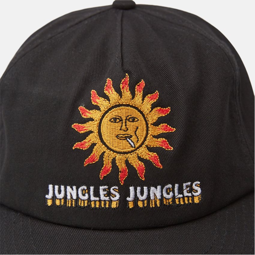 Jungles Jungles Kepsar SMOKING SUN CAP BLACK