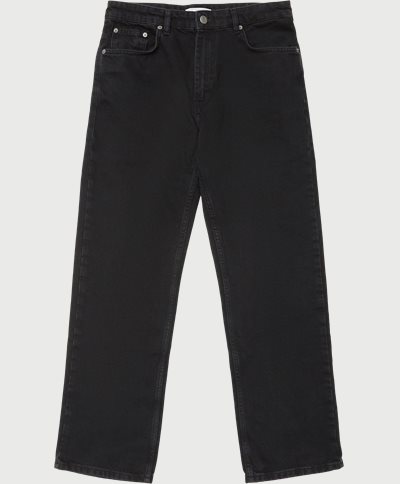 Pessac Black Jeans Straight fit | Pessac Black Jeans | Sort