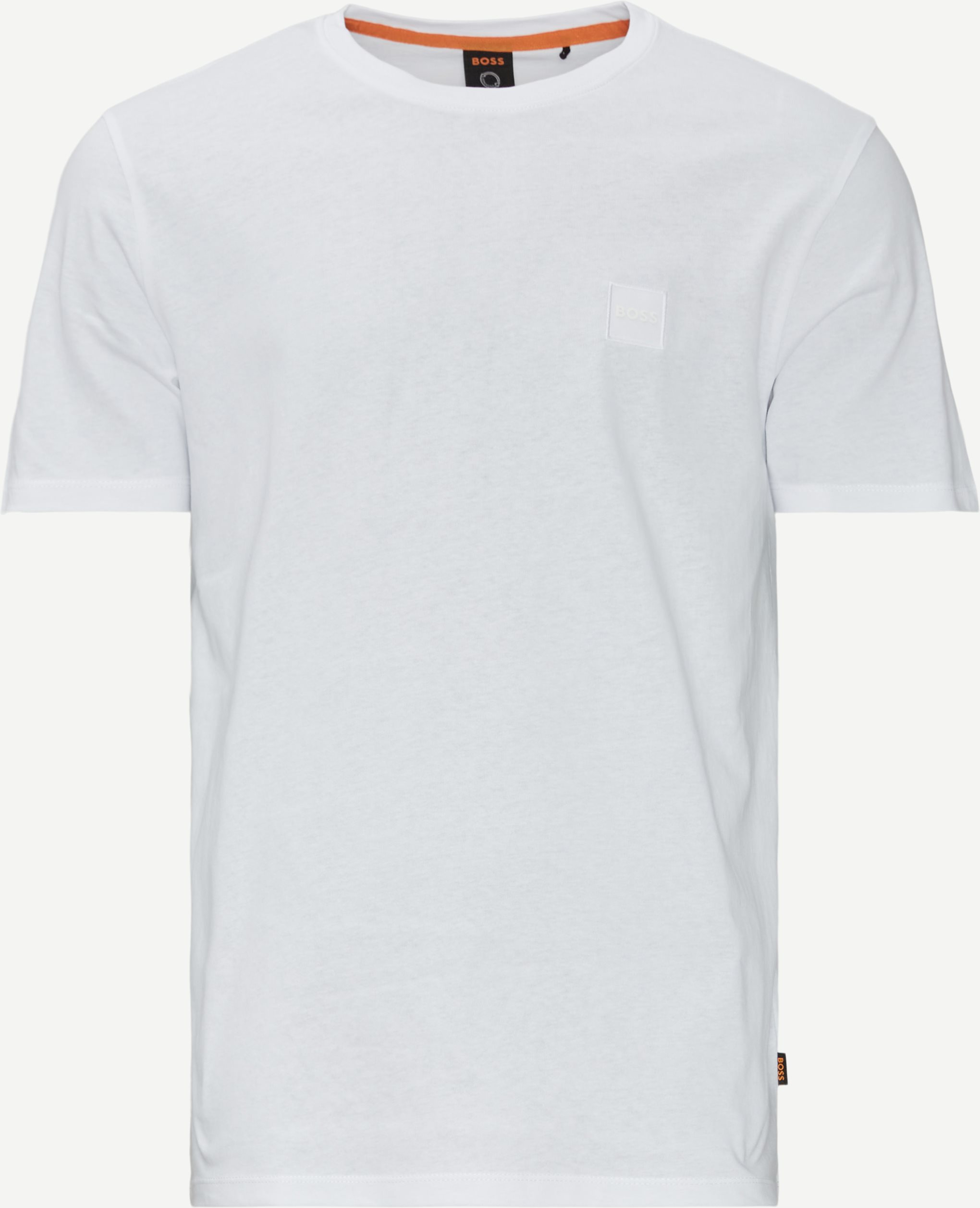 BOSS Casual T-shirts 50472584 Hvid