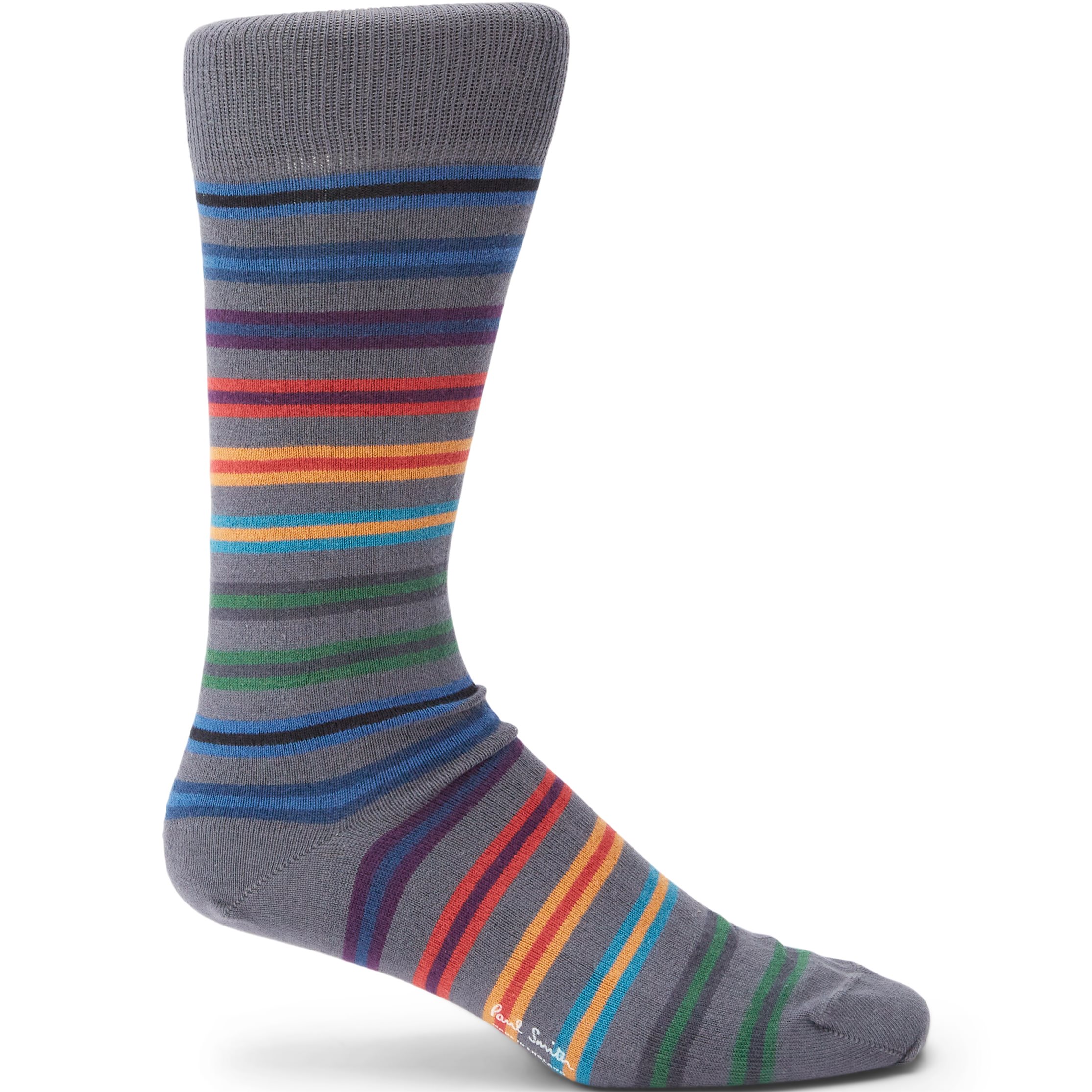 Torag Striped Sock - Strømper - Grå