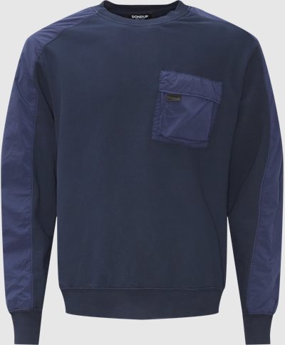 Dondup Sweatshirts UF640 KF199 N Blå