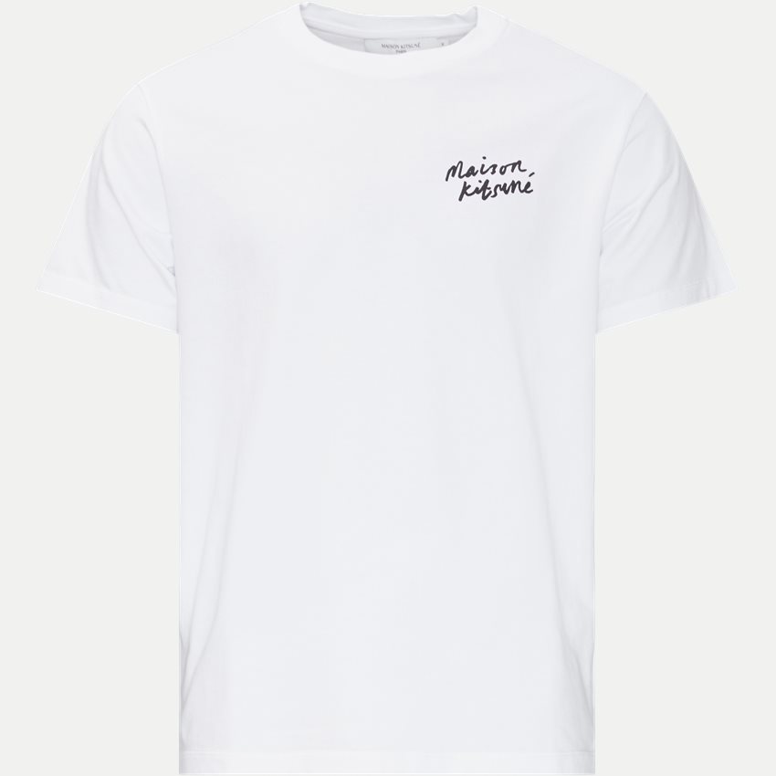 Maison Kitsuné T-shirts IM00130KJ0035 HVID