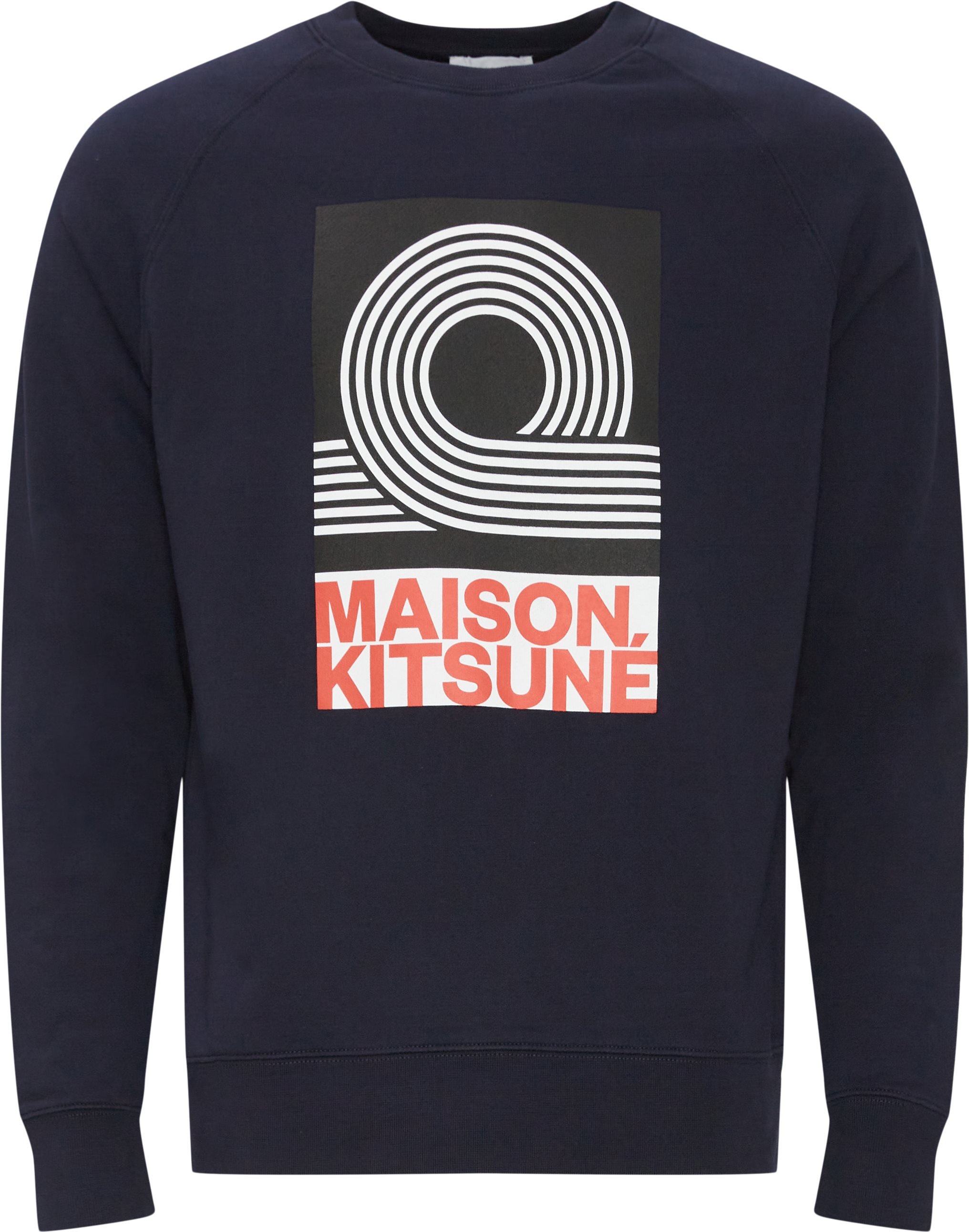 Maison Kitsuné Sweatshirts IM00339KM001 Blå
