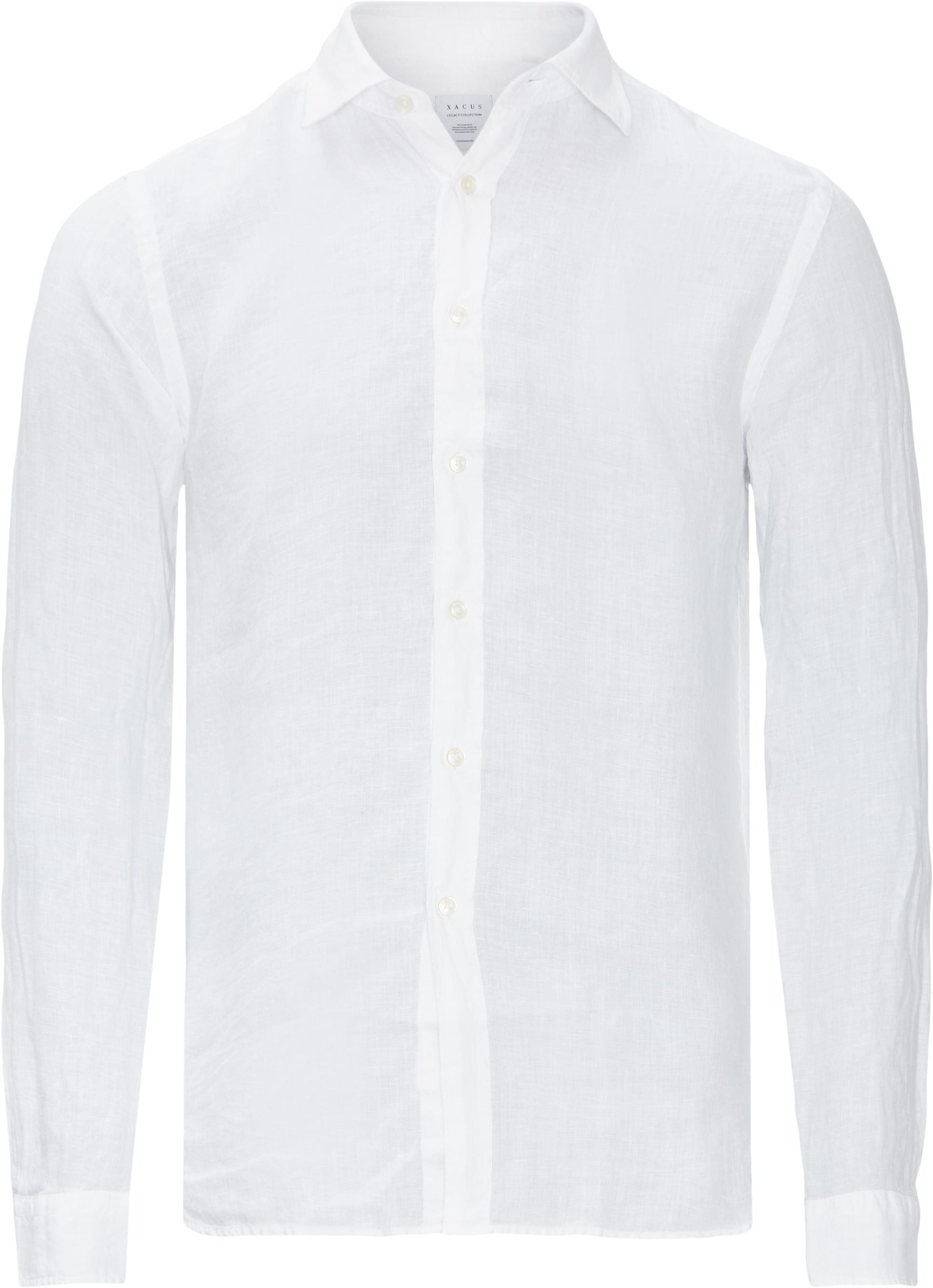 Classic Linen Shirt - Skjorter - Slim fit - Hvid