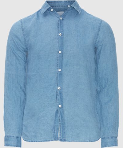 Linen Shirt Regular fit | Linen Shirt | Blå
